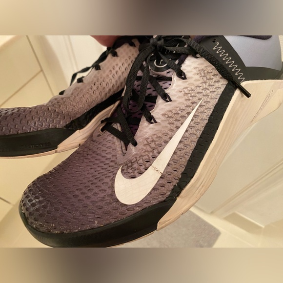 Nike Metcon 6 Oreo Black White Gray Fade CrossFit Training Shoes Balayage Ombré - Picture 12 of 16